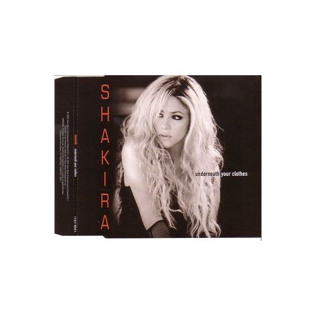 Shakira ‎– Underneath Your Clothes- CD Maxi Single Promo