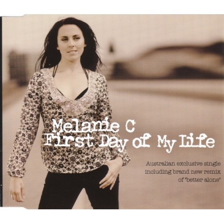 Melanie C ‎– First Day Of My Life - CD Maxi Single