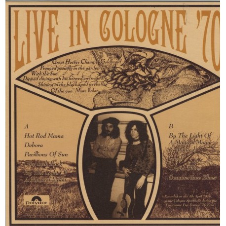 Tyrannosaurus Rex ‎– Agadinmar's Lore - Live In Cologne 1970 