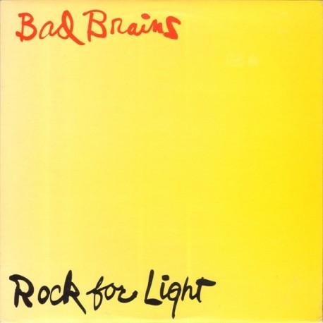 Bad Brains ‎– Rock For Light - LP Vinyl