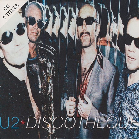 U2 ‎– Discothèque - CD Single