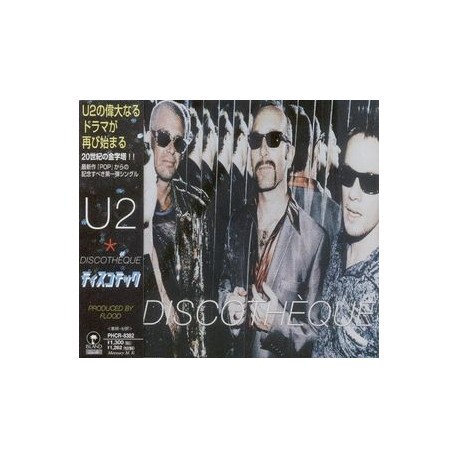 U2 ‎– Discotheque - CD Maxi Single with OBI