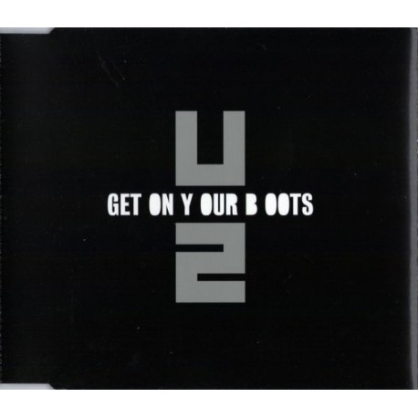U2 ‎– Get On Your Boots - CD Maxi Single Promo