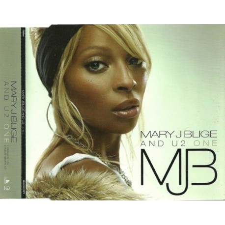 Mary J Blige And U2 ‎– One - CD Maxi Single Promo