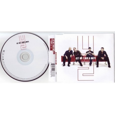 U2 ‎– Get On Your Boots - CD Maxi Single