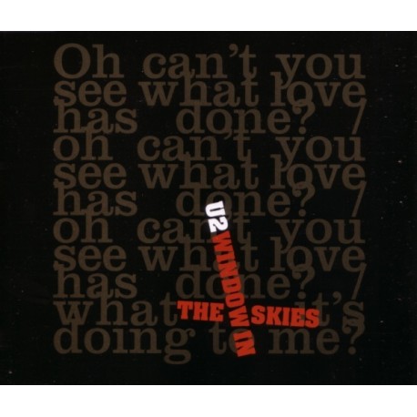 U2 ‎– Window In The Skies - CD Maxi Single UK