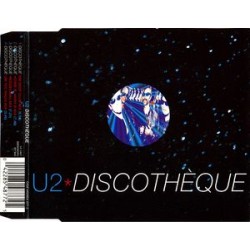 U2 ‎– Discothèque - CD Maxi Single UK