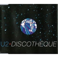 U2 ‎– Discothèque - CD Maxi Single Promo