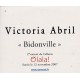 Victoria Abril - Bidonville - CD Single Promo