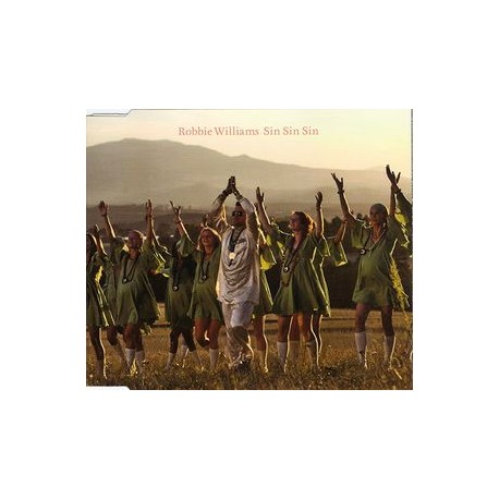 Robbie Williams ‎– Sin Sin Sin - CD Maxi Single Australia