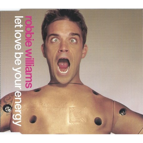 Robbie Williams ‎– Let Love Be Your Energy - CD Maxi Single