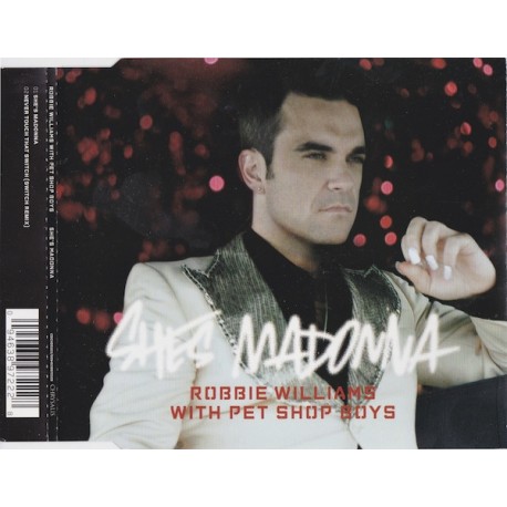 Robbie Williams With Pet Shop Boys ‎– She's Madonna - CD Maxi Single