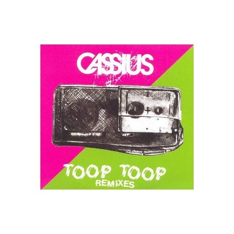 Cassius ‎– Toop Toop (Remixes) - CD Single Promo