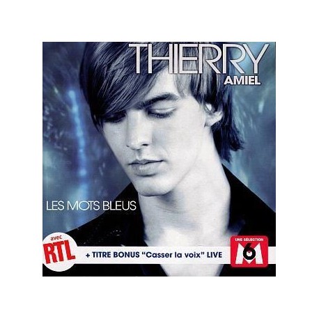 Thierry Amiel ‎– Les Mots Bleus - CD Single ( Jarre )