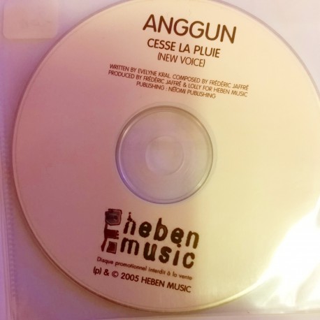 Anggun - Cesse La Pluie - New Voice - CDr Promo 