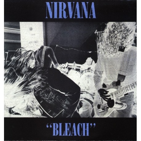 Nirvana ‎– Bleach - LP Vinyl - Coloured Blue