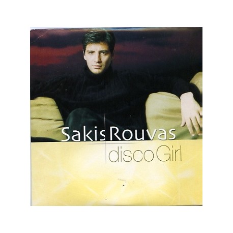 Sakis Rouvas ‎– Disco Girl - CD Single Promo