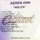 Keren Ann - Nolita - CDr Album Promo France