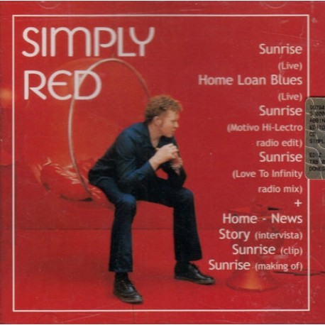 Simply Red ‎– Simply Red - CD Promo - Tribe Italy 