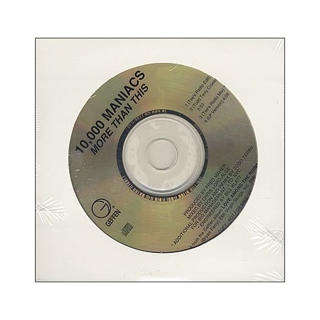 10,000 Maniacs ‎– (Roxy Music) - More Than This - CD Single Promo