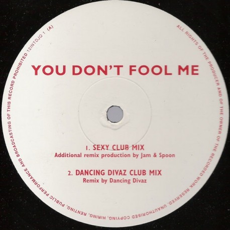 Queen ‎– You Don't Fool Me - Maxi Vinyl 12 inches Promo