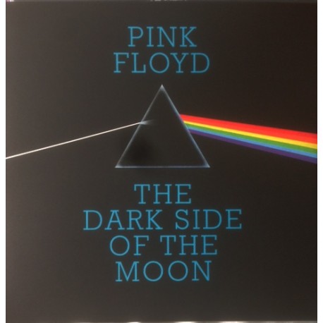 Pink Floyd ‎– The Dark Side Of The Moon - Coloured Blue Wax Swirled