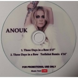 Anouk ‎– Three Days In A Row - CDr Single Promo Picture