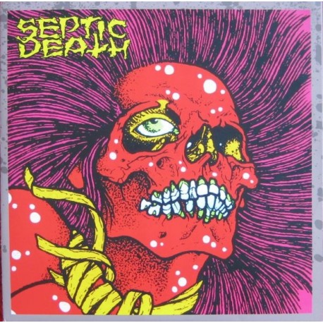 Septic Death ‎– Crossed Out Twice - Coloured Purple - Double LP Vinyl