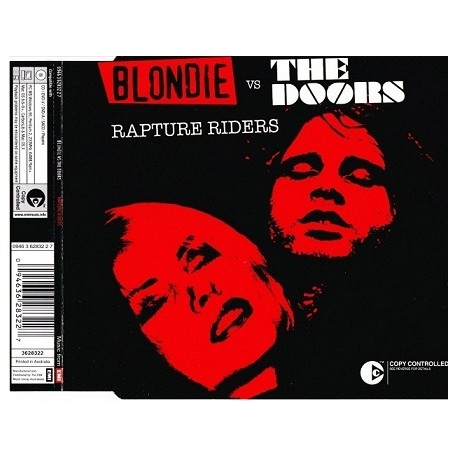 Blondie vs. The Doors ‎– Rapture Riders - CD Maxi Single 