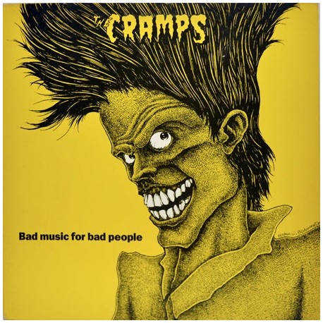 The Cramps ‎– Bad Music For Bad People - Coloured Yellow Translucid - LP Vinyl