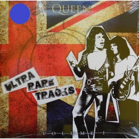 Queen ‎– Ultra Rare Tracks Volume I - LP Vinyl - Coloured Blue - Numbered