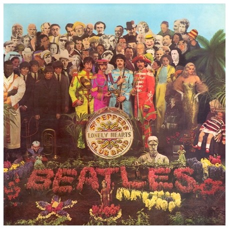 The Beatles ‎– Sgt: Peppers Lonely Hearts Club Band - LP Vinyl - Coloured Marbled Translucid