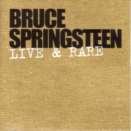 Bruce Springsteen ‎– Live & Rare - CD Single Promo - 4 Tracks