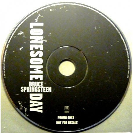 Bruce Springsteen ‎– Lonesome Day - CD Maxi Single Promo