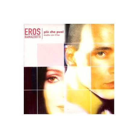 Eros Ramazzotti Duet with Cher ‎– Più Che Puoi - CD Single - Cardboard Sleeve
