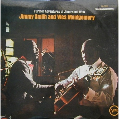 Jimmy Smith & Wes Montgomery ‎– Further Adventures Of Jimmy Smith & Wes Montgomery - LP Vinyl