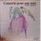 Saint-Preux ‎– Concerto Pour Une Voix - LP Vinyl Gatefold
