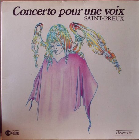Saint-Preux ‎– Concerto Pour Une Voix - LP Vinyl Gatefold