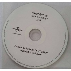 Rinôçérôse ‎– Time Machine - CDr Single Promo - Switzerland