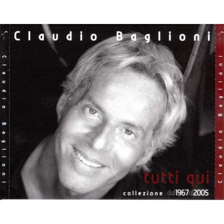 Claudio Baglioni ‎– Tutti Qui - Collezione Dal 1967 Al 2005 - Triple CD Album - Compilation