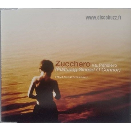 Zucchero Sugar Fornaciari & Sinead O' Connor - Va, Pensiero - CD Maxi Single Promo