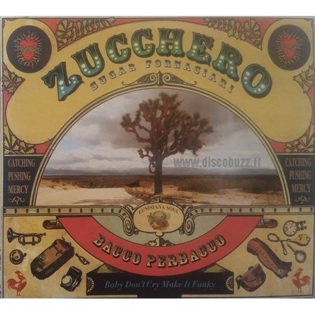 Zucchero Sugar Fornaciari - Bacco Perbacco - CD Maxi Digipack - Promo