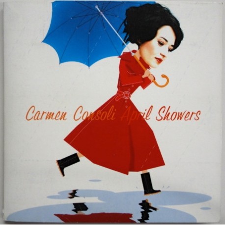 Carmen Consoli ‎– April Showers - CD Single Promo - Gatefold Cover