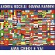Andrea Bocelli & Gianna Nannini ‎– Ama Credi E Vai - CD Maxi Single