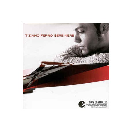 Tiziano Ferro ‎– Sere Nere - CD Single - Cardboard Sleeve