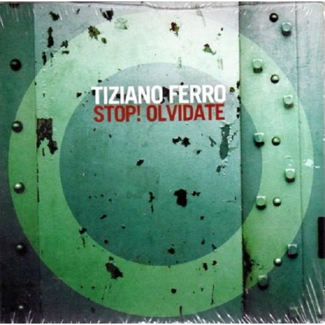 Tiziano Ferro ‎– Stop! Olvidate - CD Single Promo - Cardboard Sleeve