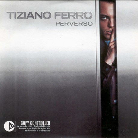 Tiziano Ferro ‎– Perverso - CD Single - Cardboard Sleeve