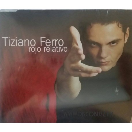 Tiziano Ferro ‎– Rojo Relativo - CD Maxi Single Promo