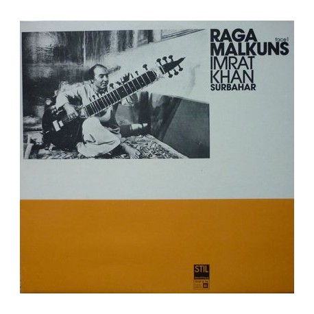 Imrat Khan - Sri Kumar Bose ‎– Raga Malkuns - LP Vinyl Album