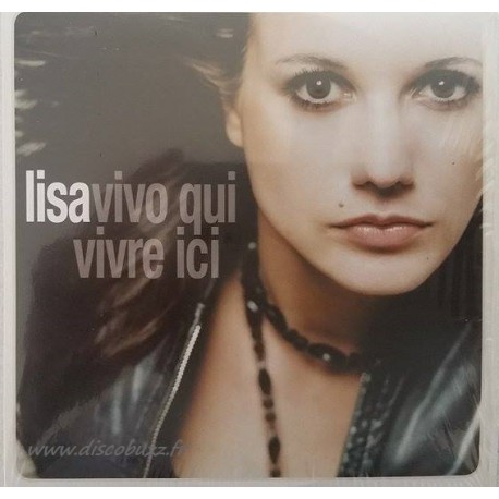 Lisa ( Annalisa Panetta ) ‎– Vivo Qui - Vivre Ici - CD Single Cardboard Sleeve